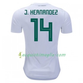 Divisa di Calcio Messico J.Hernandez 14 Trasferta Mondiali 2018